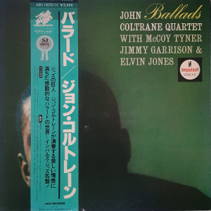 John Coltrane Quartet: Ballads (1963 Original Japanese Pressing)